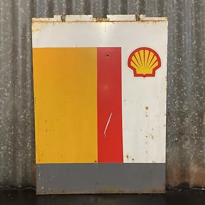 Shell Vintage Survivor Front Door Plate From Wayne 734 Wide Bowser Petrol Pump • $89.90