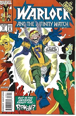 Warlock And The Infinity Watch #18 Marvel Comics 1993 Bagged And Boarded • $6.39