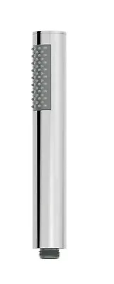 Bathroom Round Pencil Shower Handset Head Chrome Handheld Modern • £8.99