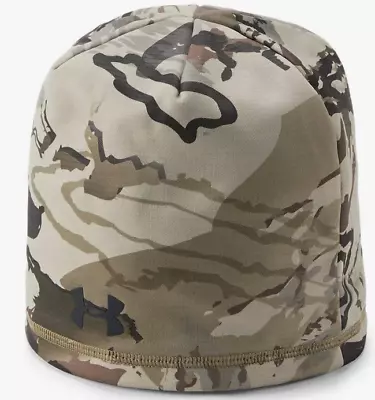 Under Armour Mens Hunting UA Scent Control Storm Camo Fleece Beanie 1300466 OSFA • $24