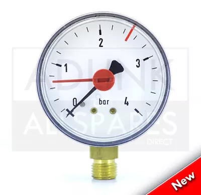 £62.38 • Buy Vaillant Vc Vcw Sine 18 T3w & Vcw 15/1 20/1 25/1 T3w Pressure Gauge 101008
