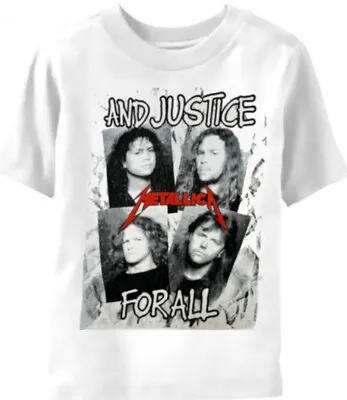 Metallica And Justice For All American Heavy Metal Band T-Shirt • $22