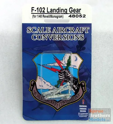 SAC48052 1:48 Scale Aircraft Conversions - F-102 Delta Dagger Landing Gear (REV • $22.04