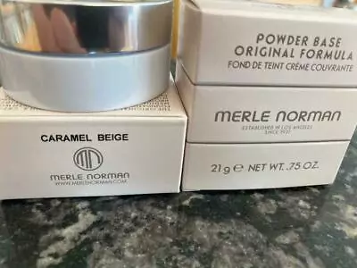 Merle Norman Powder Base....   Shade Is CARAMEL BEIGE  X 1    NEW • $24