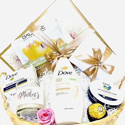 Ladies Birthday Gift Hamper Basket Gift Set For Her Pamper Spa Bath Set-For Mum • £22.49