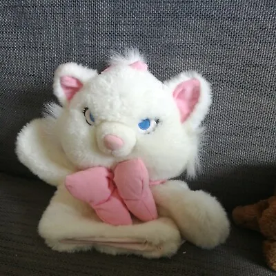 £5 • Buy Marie The Aristocats Soft Toy Hand Puppet Disney White & Pink