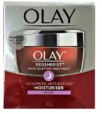 $15.95 • Buy Olay Regenerist Micro-Sculpting Cream, Anti Aging Moisturizer, Night, 1.7 Oz