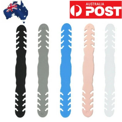 $4.79 • Buy 5 X Face Mask Soft Adjustable Ear Hook Strap Extender Fixing Clip Ear Saver AU
