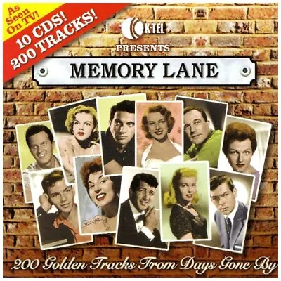 Various Artists : Memory Lane [10cd] CD Box Set (2007) FREE Shipping Save £s • £4.33