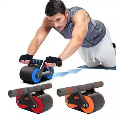 Abdominal Muscles Fitness Wheel Training Slimming Fitness Roller Bodybuilding • $61.70