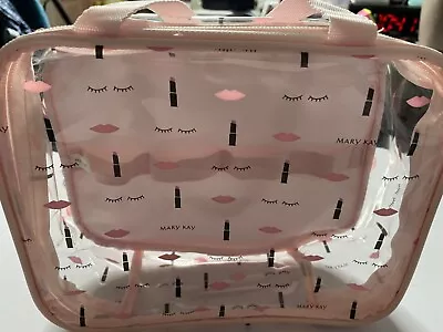 Mary Kay Special-Edition Travel Color Makeup Bag Unfilled New Pink • $7