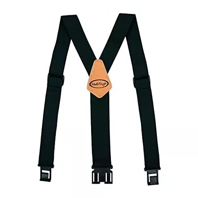  Belt Clip Suspenders Men Perry Suspenders With 2 Inch Widthnon 1.5 Inch Black • $30.36