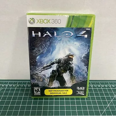 Halo 4 Not For Resale (Microsoft Xbox 360 2012) BRAND NEW SEALED! • $17.95