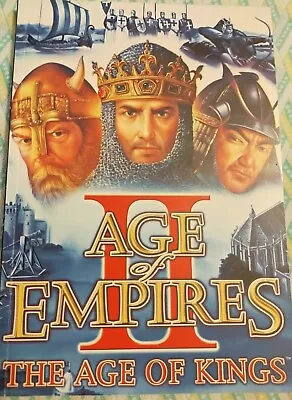 Age Of Empires II 2 The Age Of Kings PC Manual (Manual Only) • $25.45