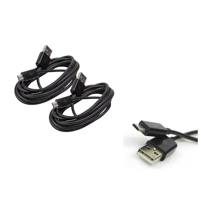 2x 6ft Micro Usb Data Sync Charger Cable Black Droid Htc Evo One Nexus 7 Kindle • $4.33