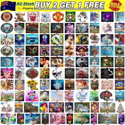 $9.18 • Buy 5D DIY Full Drill Diamond Painting Mosaic Kit Rhinestone Art Drawing Home Decor