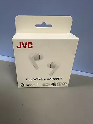 JVC True Wireless Earbuds Bluetooth Headphones White Earphones • £10.99