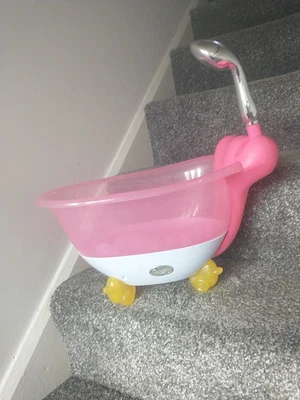 £20 • Buy Baby Born Wash Time Bathtub Working Shower Lights And Sound Zapf 2020