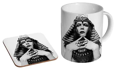 David Bowie Sphinx BW - Coffee / Tea Mug And Coaster Gift Set • £9.99