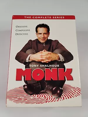 Monk: The Complete Original TV Series (DVD 32-Discs 2020) Seasons 1-8 *Read Des⤵ • $31.99