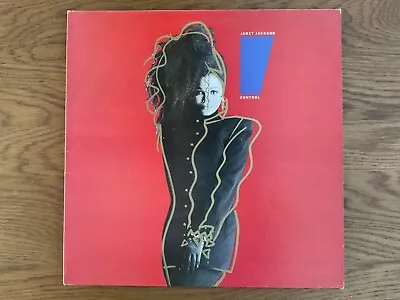 Janet Jackson~control~1986 Uk 1st Press (a2/b1)~nm/nm • £7.99