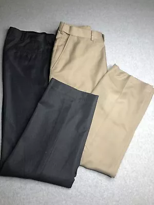 Stafford Men’s Size 36X32 (Lot Of 2) Flat Front Classic Fit Dress Pants • $28