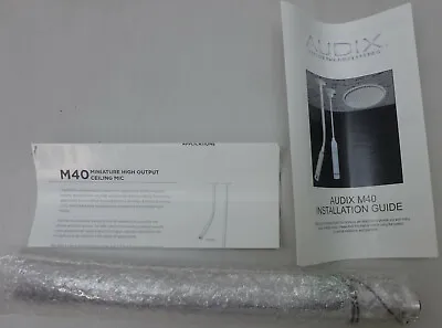 Audix M40B12C Hypercardoid Ceiling Microphone Black • $199.95