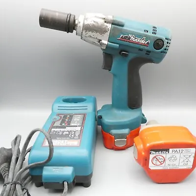 Makita 6918D Impact Wrench Variable Speed 1/2  Cordless 12v + Charger/Batteries • £129.99