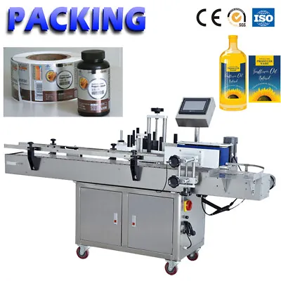 MT-200 Automatic Round Bottle Labeling Machine Glass Plastic Bottle Labeler • $5500