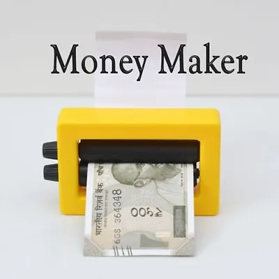 Money Maker Wonder Printing Machine Gimmick Close Up Magic Printer Effect Trick • $17.99