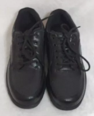 Mens Rockport Eureka Walking Shoe Black Leather Size 7 1/2 M EXCELLENT CONDITION • $40