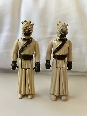 Lot Of (2) Vintage 1977 Star Wars Tusken Raider Sand People Figures By Kenner • $12.99