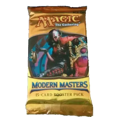 1 (one) X Magic The Gathering MODERN MASTERS 2013 Booster Pack MTG • $29.24