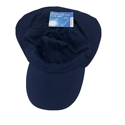 New Coolibar UPF 50+ Unisex CR All Sport Hat Hayden Blue Mens Womens Sun Protect • $44.97