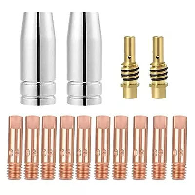 FORTON Mig Welding Gun Accessory Replacement Kit10pcs Welding Tips 0.030  + 2... • $19.62