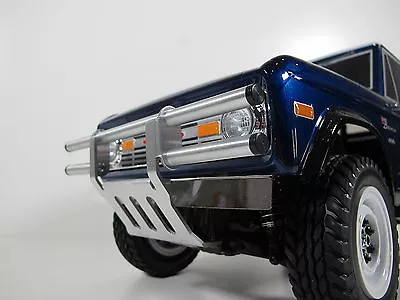 Front Aluminum Bumper Guard Tamiya RC 1/10 CC01 Bronco Unimog Land Cruiser Jeep • $38