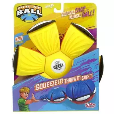 Phlat Ball V4 Orange & Yellow - Outdoor Beach Garden Flying Disc Ball • $31.28