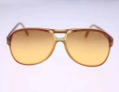 Maserati 470M Men's Vintage Oversized Orange/brown Sunglasses-circa 1970s-38g • $369.99