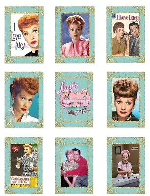 I Love Lucy A MULTI-SIZE SET Cotton Fabric Quilt Blocks • $13.50