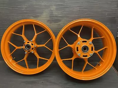 2015 Honda CBR1000RR Repsol Front And Rear Rims Wheels OEM STRAIGHT #61923 • $900