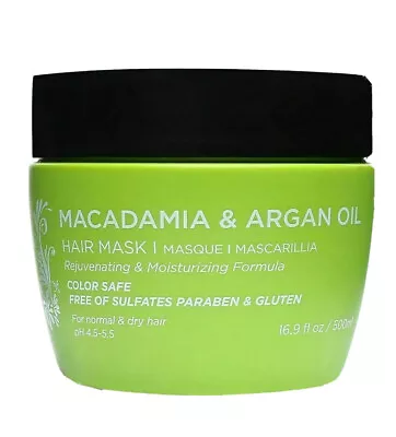 Luseta Macadamia & Argan Oil Hair Mask 16.9oz Natural Sulfate Free Formula • $28.99