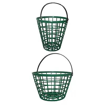 £14.02 • Buy Golf Ball Basket, Golf Range Bucket Carrier Display, With Handle For Carrying