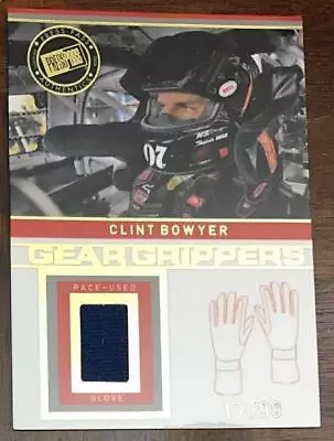 CLINT BOWYER - 2006 Press Pass Stealth - Gear Grippers Drivers Glove - S/N 17/99 • $14.99