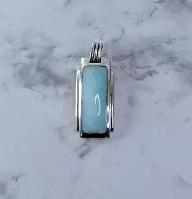Marahlago Encore Ladies Larimar Sterling Silver Pendant In Gift Box Ships Fast!! • $109.99