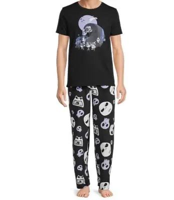 The Nightmare Before Christmas Pajama Set Men's 2X Lounge Jack Skellington *NEW* • $21.99