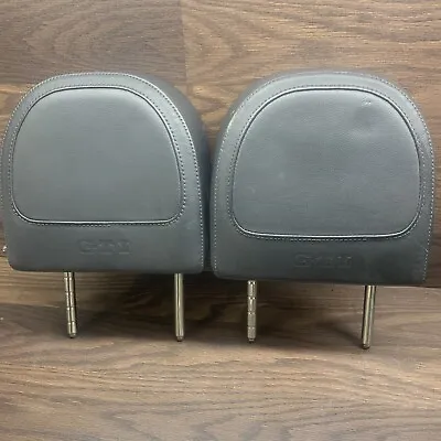 2005 2006 2007 2008 Mk5 VW GOLF GTI Leather FRONT Left And Right Headrest OEM • $129.99
