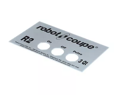 Robot Coupe Front Plate R2N Us 407669 - Free Shipping + Geniune OEM • $34.43