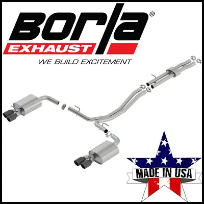 $1495.79 • Buy Borla 140765BC S-Type 2.25  Cat-Back Exhaust For 2018-2019 Ford Explorer 3.5L