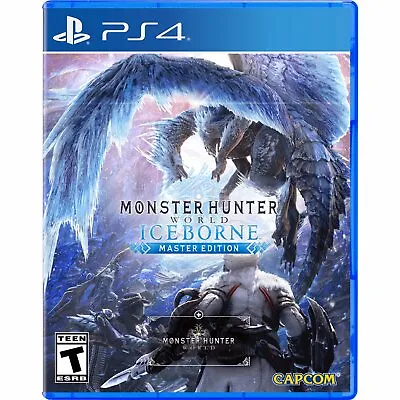 $98 • Buy Monster Hunter World Iceborne Master Edition Sony PS4 Game Playstation 4