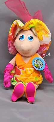 Muppets Miss Piggy Plush Bathing Suit Hat Stuffed Animal Toy 10” Tag Nanco • $19